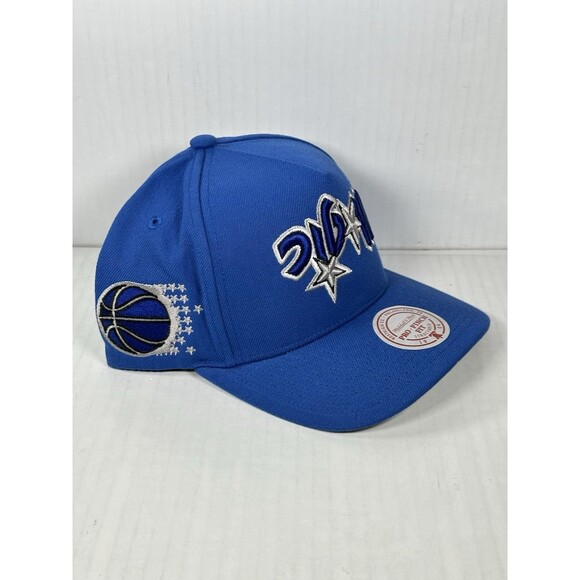 Mitchell & Ness Orlando Magic NBA Upside Down Snapback HWC Hat Cap Blue OSFA - Picture 2 of 5